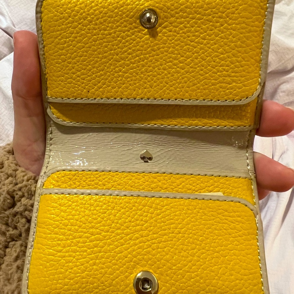 Kate Spade mini card holder | cow leather